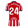 Atletico Madrid Robin Le Normand #24 Hjemmedrakt Kvinner 2026-27 Kortermet